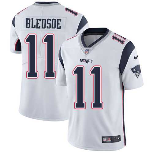 Nike New England Patriots #11 Drew Bledsoe White NFL Vapor Untouchable Limited Jersey,We sell and wholesale Nike New England Patriots #11 Drew Bledsoe White NFL Vapor Untouchable Limited Jersey on line form chian!